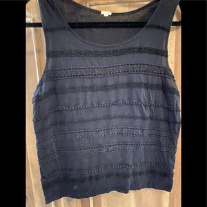 J Crew black top